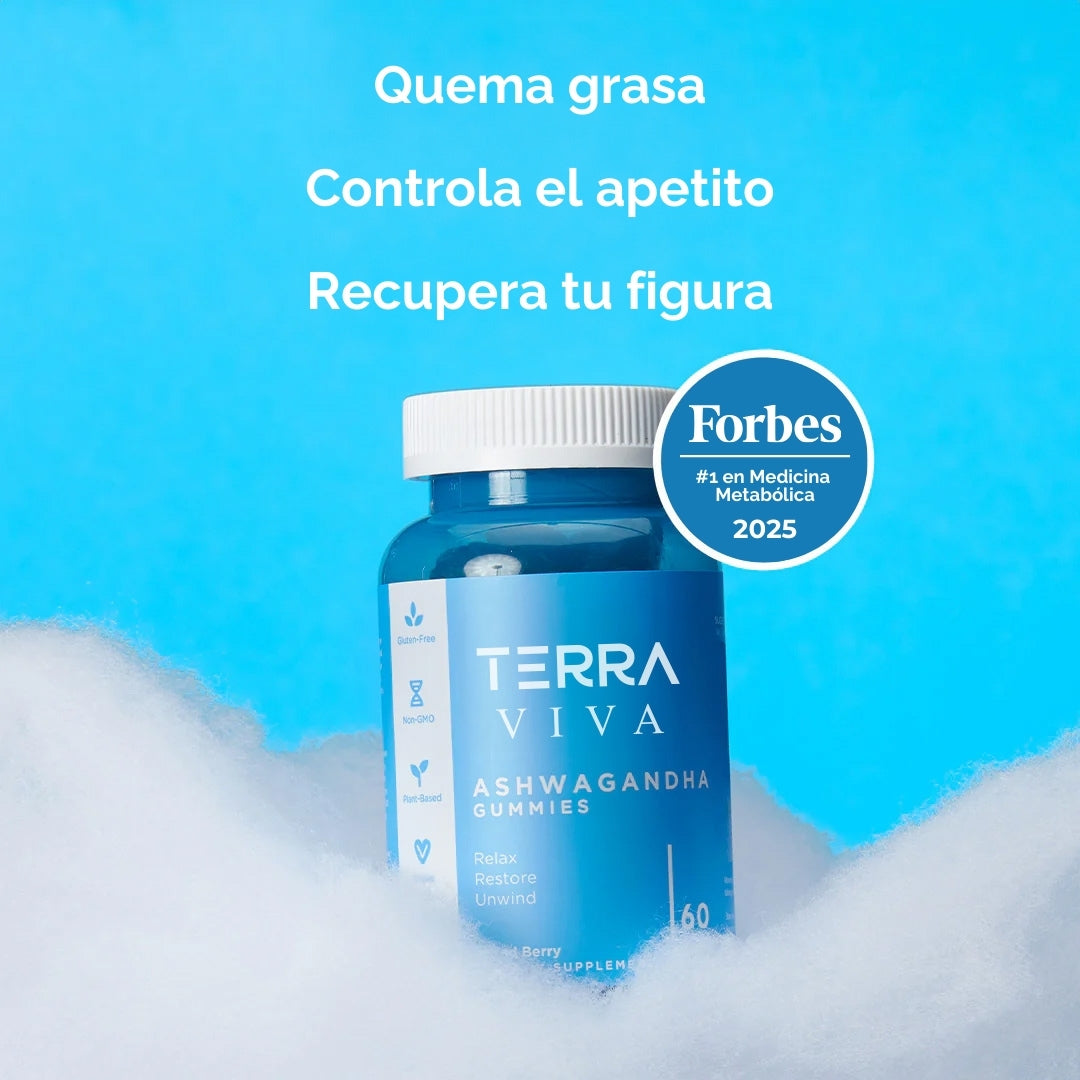 GUMMIFIT® GOMITAS ASHWAGANDHA - REDUCE 15 KILOS EN 2 SEMANAS
