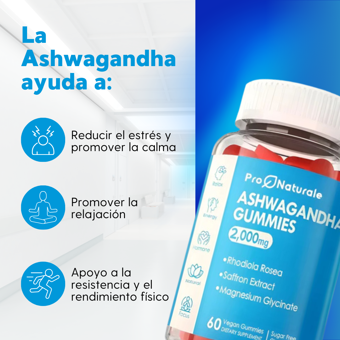 GUMMIFIT® GOMITAS ASHWAGANDHA - REDUCE 15 KILOS EN 2 SEMANAS O DEVOLUCIÓN DE DINERO