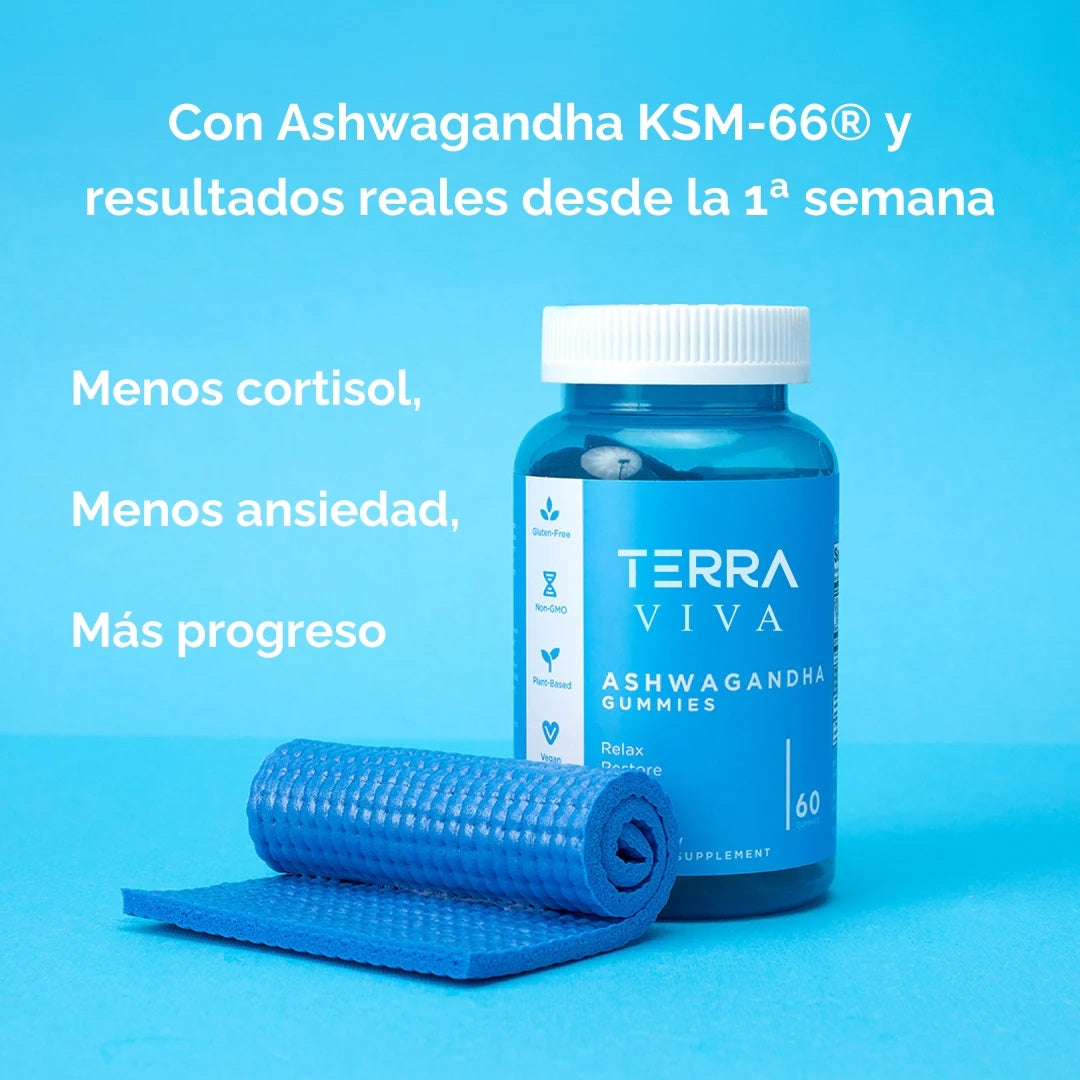 GUMMIFIT® GOMITAS ASHWAGANDHA - REDUCE 15 KILOS EN 2 SEMANAS