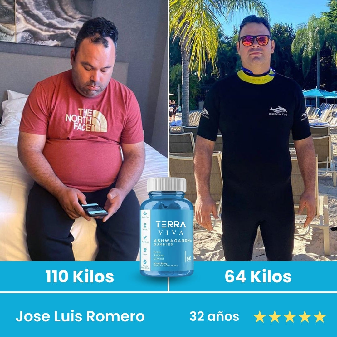 GUMMIFIT® GOMITAS ASHWAGANDHA - REDUCE 15 KILOS EN 2 SEMANAS