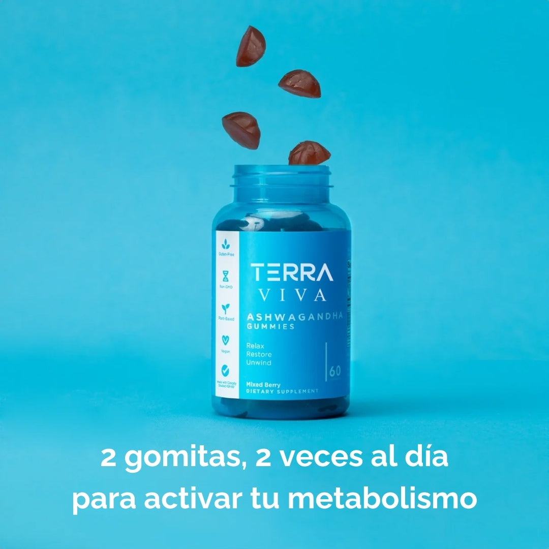 GUMMIFIT® GOMITAS ASHWAGANDHA - REDUCE 15 KILOS EN 2 SEMANAS