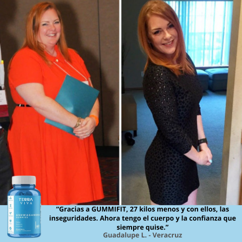 GUMMIFIT® GOMITAS ASHWAGANDHA - REDUCE 15 KILOS EN 2 SEMANAS