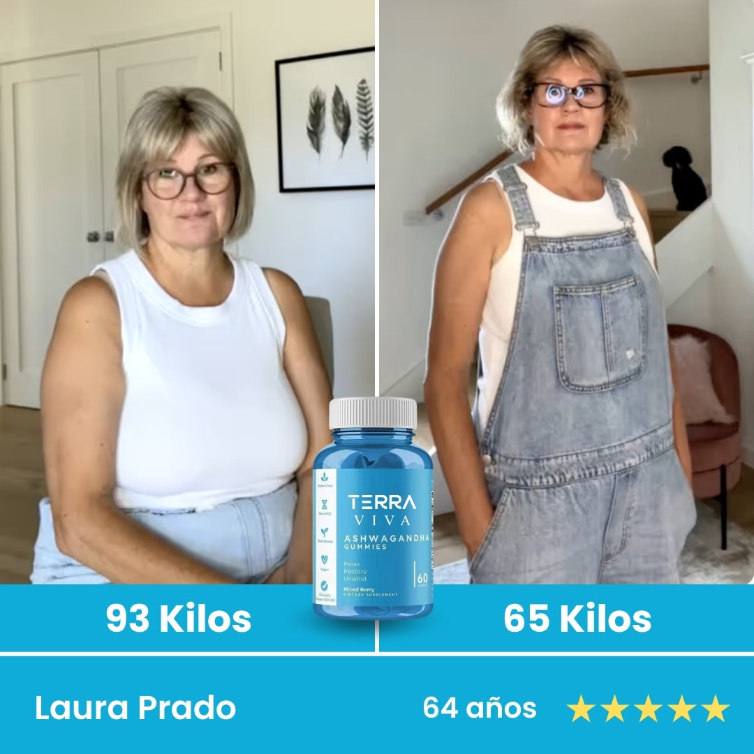 GUMMIFIT® GOMITAS ASHWAGANDHA - REDUCE 15 KILOS EN 2 SEMANAS