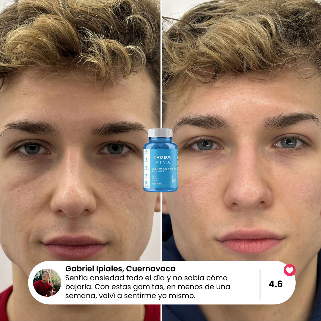 GUMMIFIT® ASHWAGANDHA – GOMITAS QUE CALMAN TU ESTRÉS Y ANSIEDAD EN 7 DÍAS O TE DEVOLVEMOS TU DINERO
